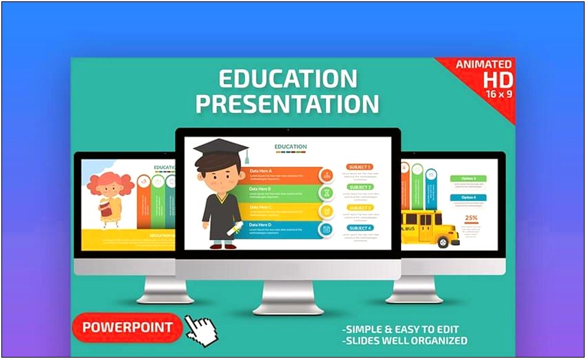 School Powerpoint Presentation Templates Free Download