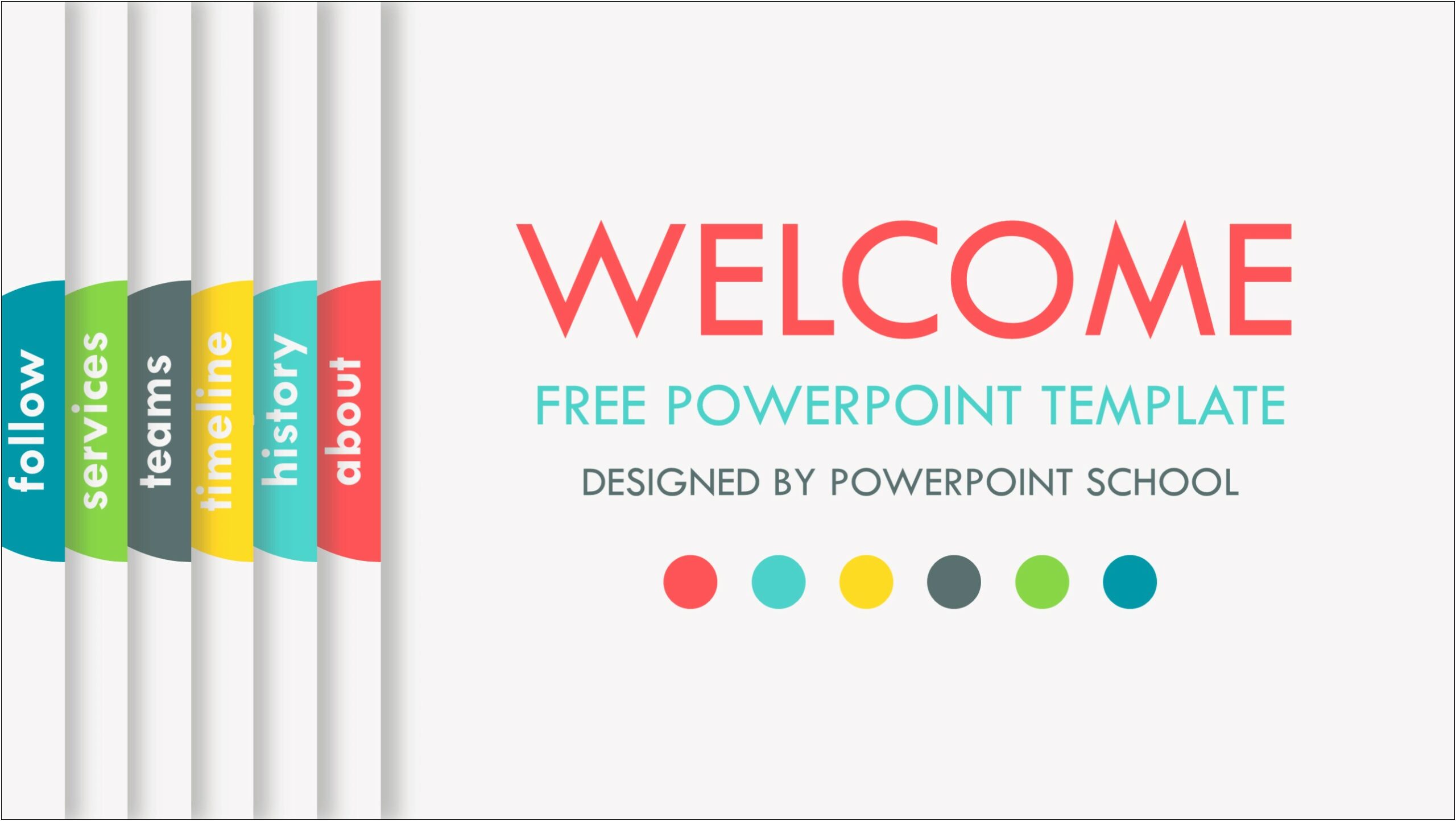 School Presentation Powerpoint Template Free Download