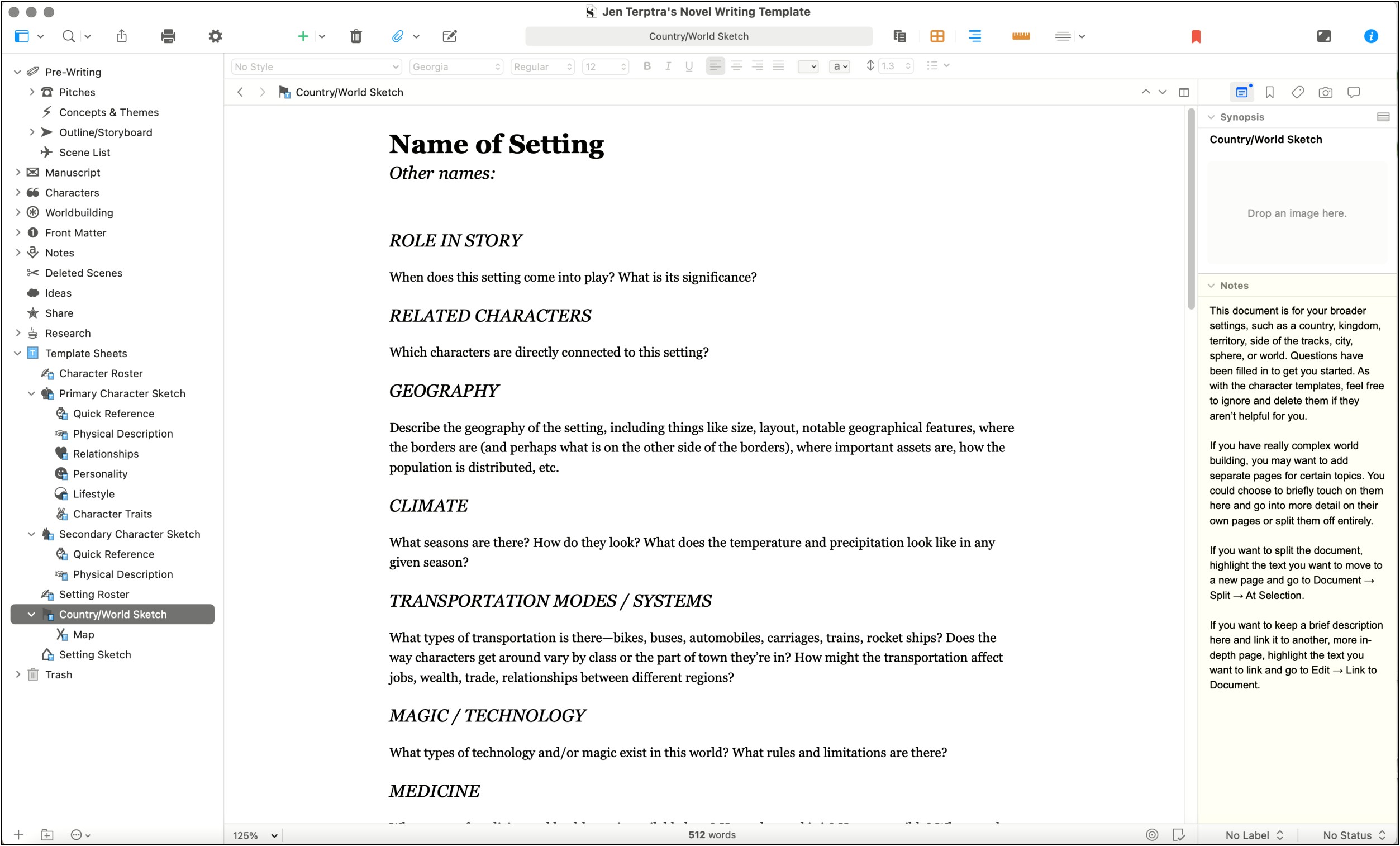Scrivener Template Download Creating A Course