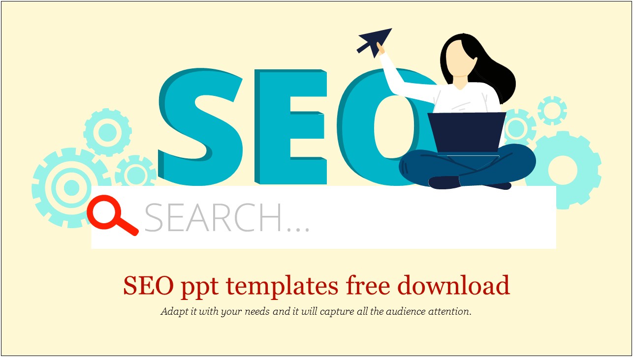 Seo Services Powerpoint Template Free Download