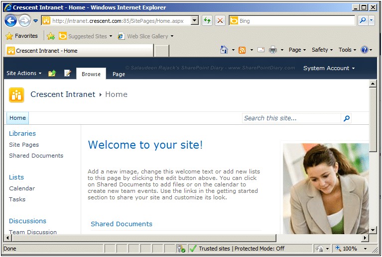 Sharepoint 2010 Intranet Templates Free Download