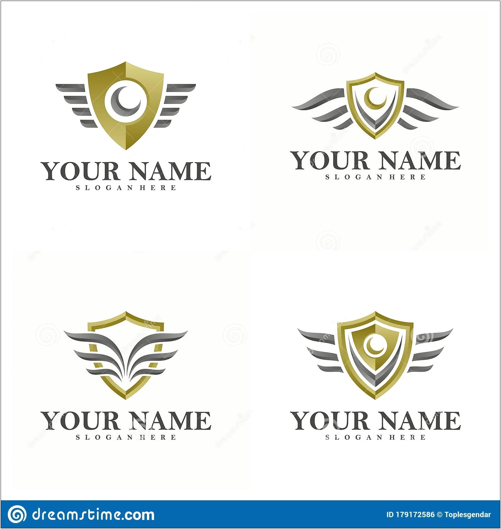 Shield Logo Template Vector Free Download