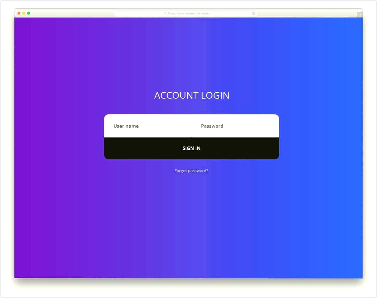 Signup Page Bootstrap Template Free Download