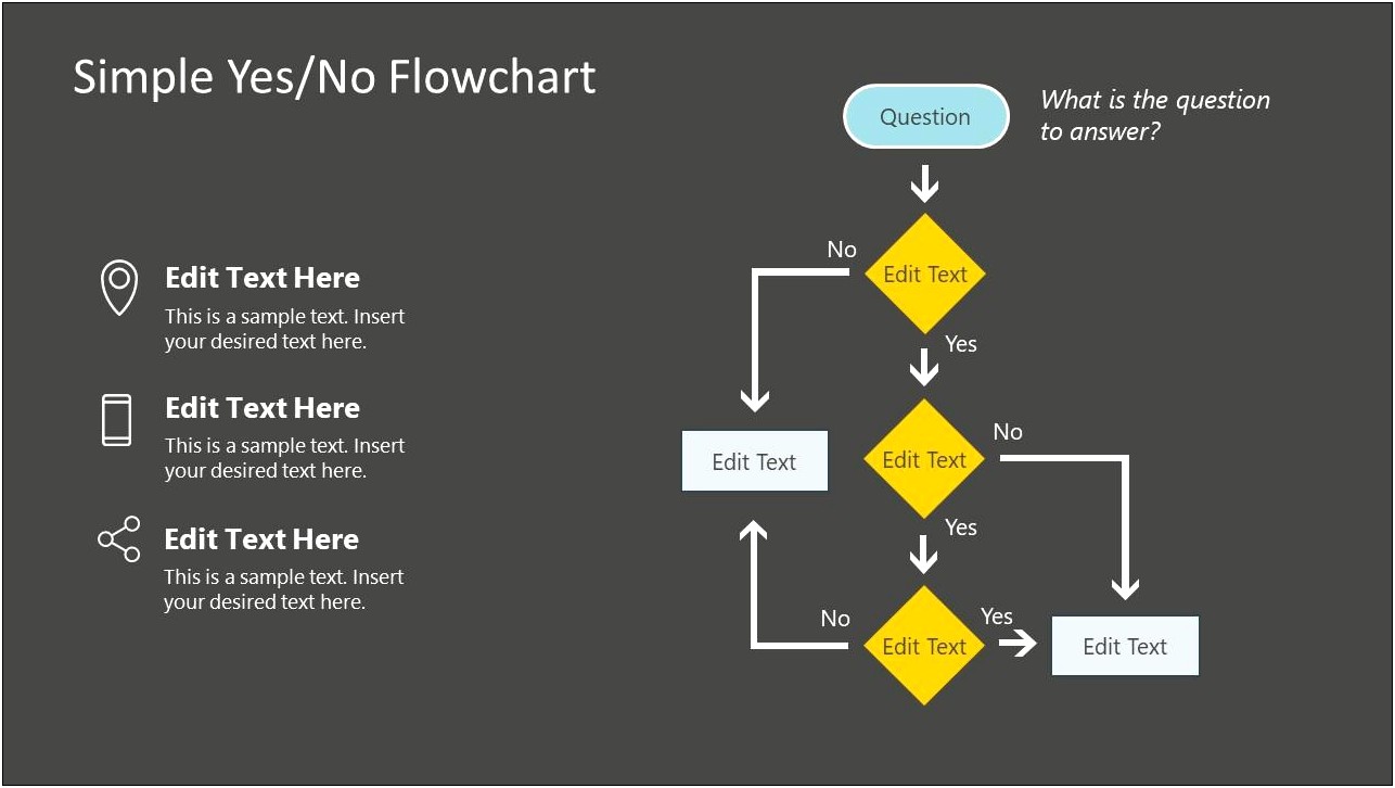 Simple Flow Chart Template Free Download