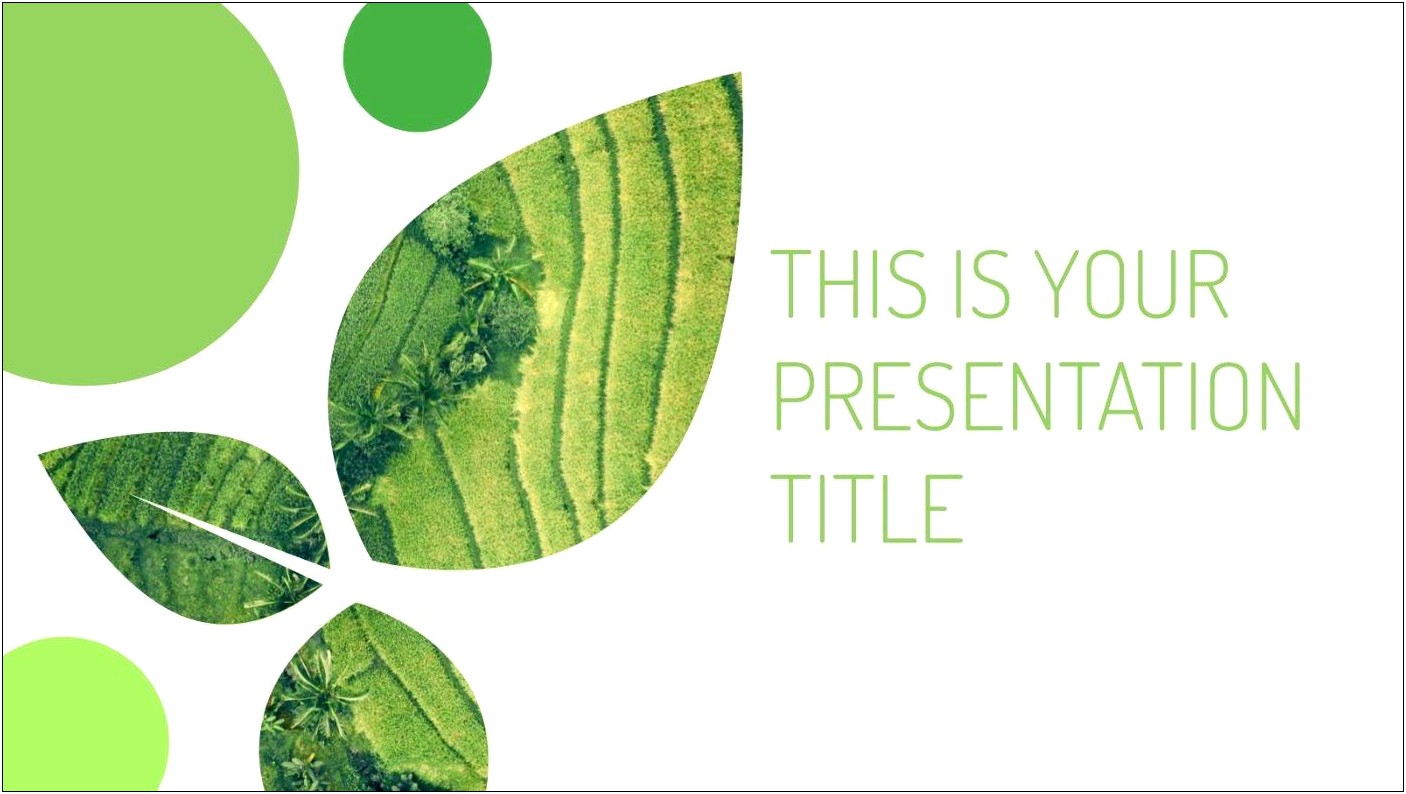 Simple Green Powerpoint Templates Free Download