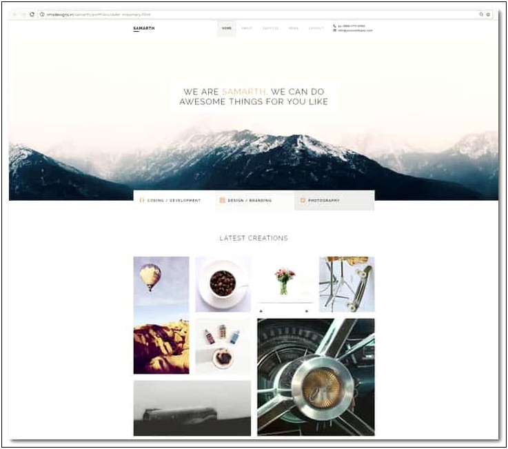 Skywell Multipurpose Adobe Muse Template Download