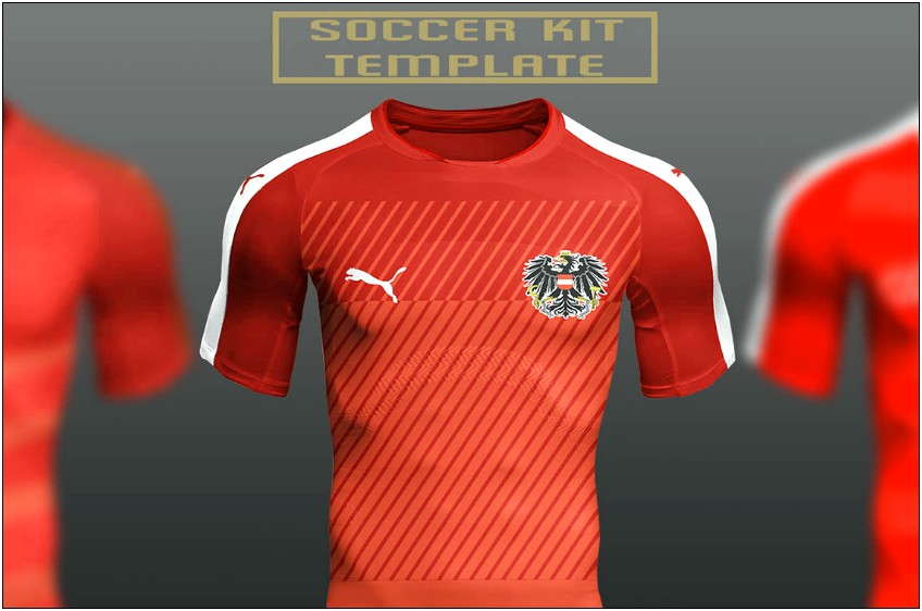 Soccer Kit Psd Template Free Download