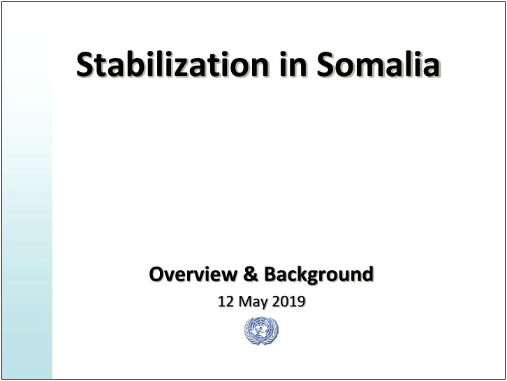 Somalia Powerpoint Presentation Template Free Download