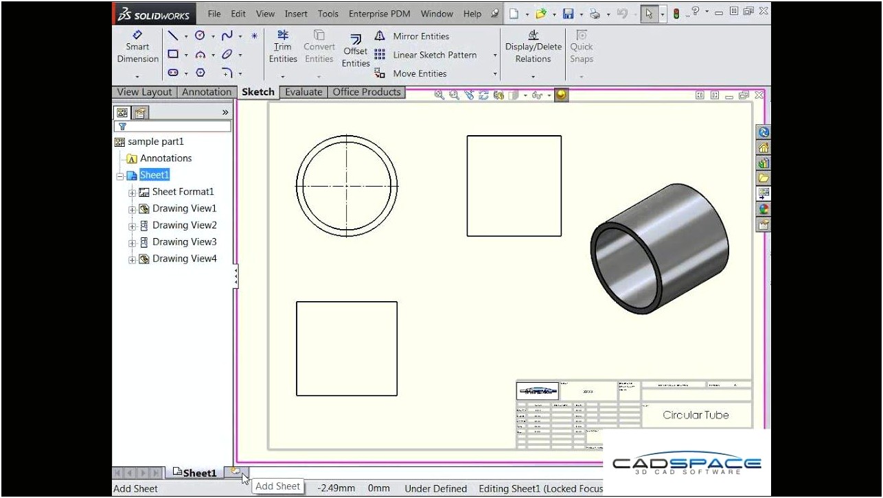 Standard Solidworks 2015 Drawing Template Download