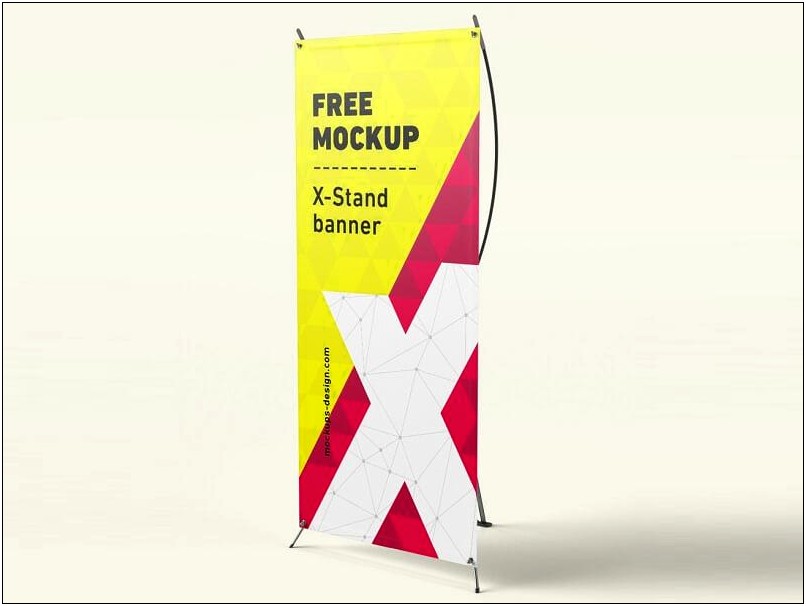 Standing Banner Psd Template Free Download