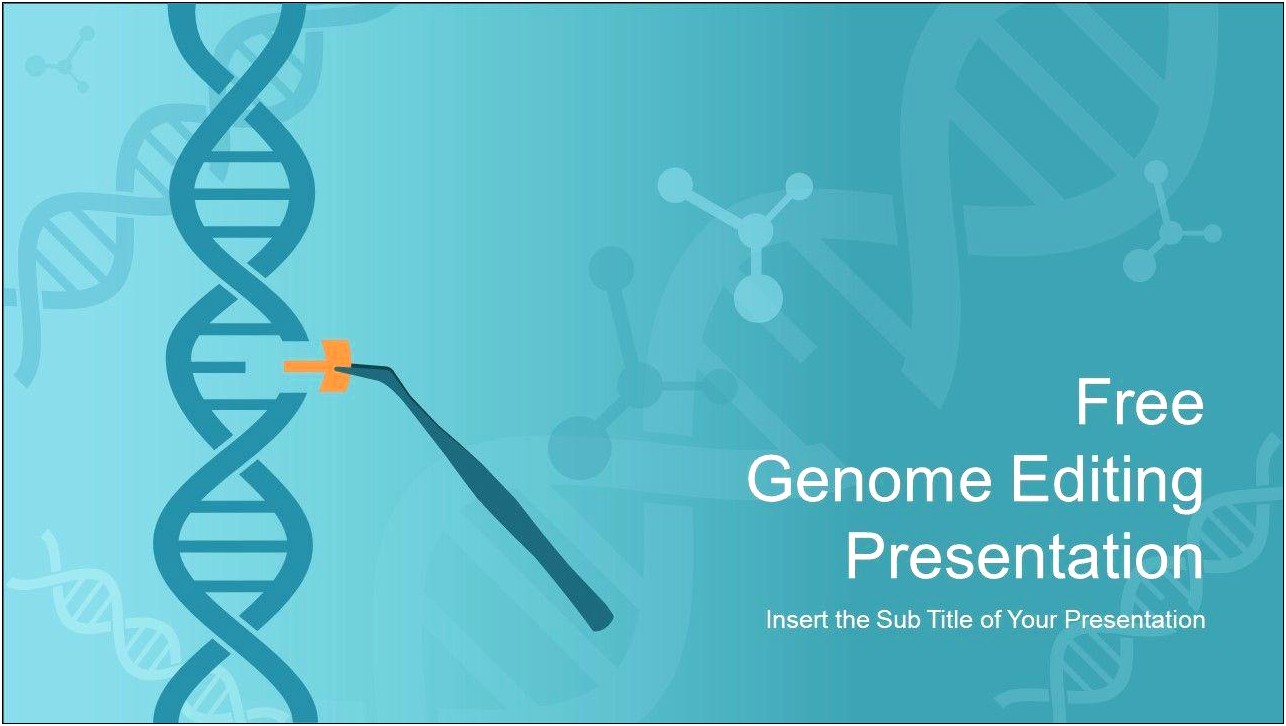 Stem Cell Powerpoint Template Free Download