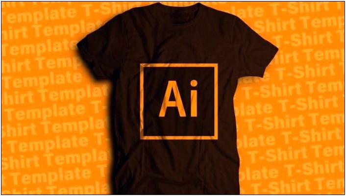 T Shirt Template Download For Illustrator
