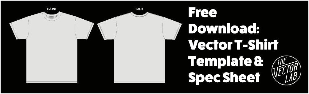 T Shirt Template Eps Free Download