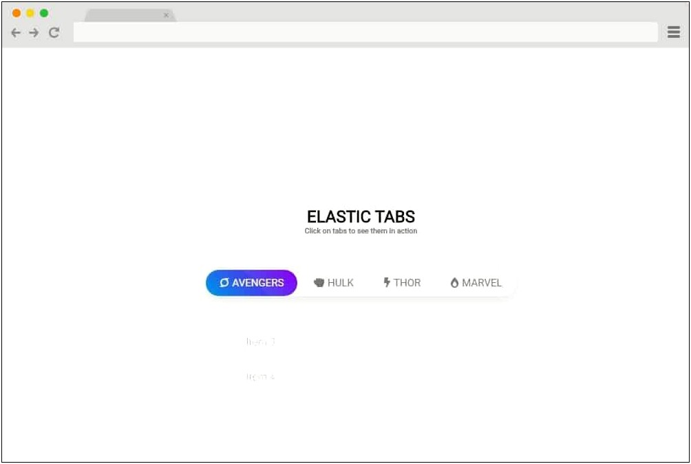 Tab Template Html Css Free Download