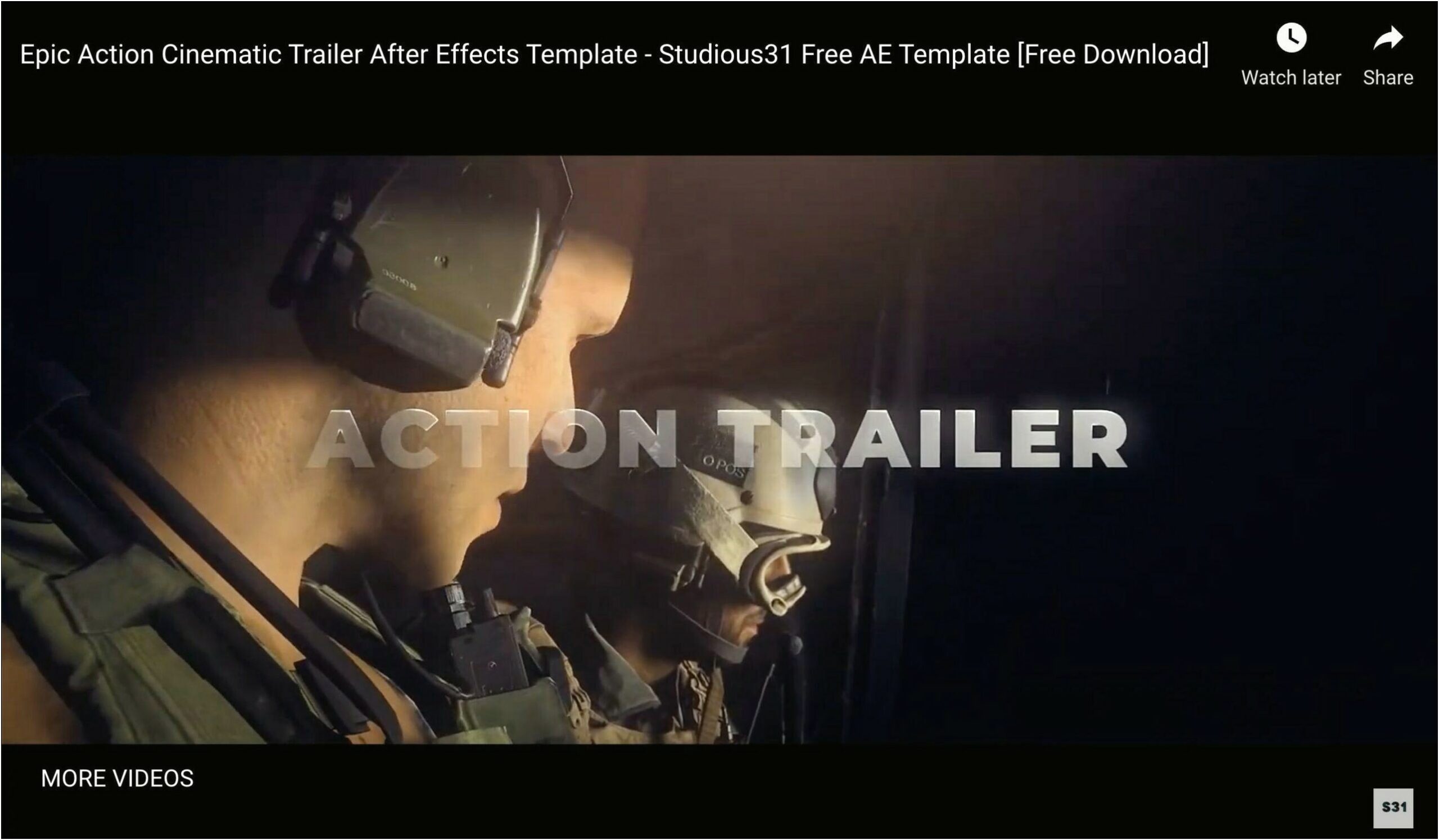 Teaser Template After Effects Free Download