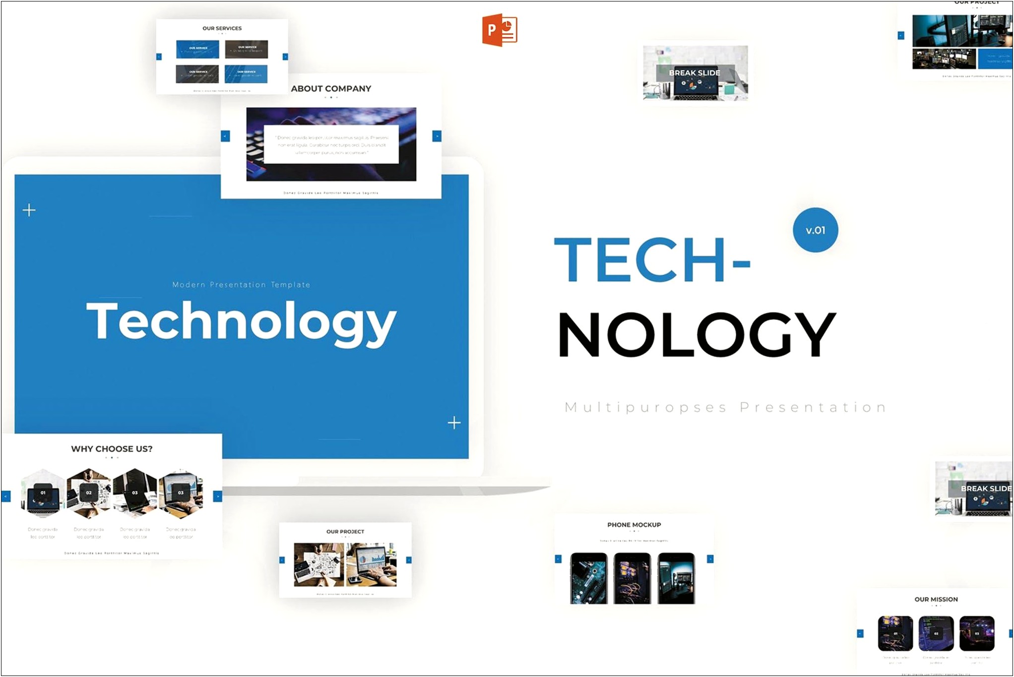 Technology Powerpoint Templates Free Download 2016