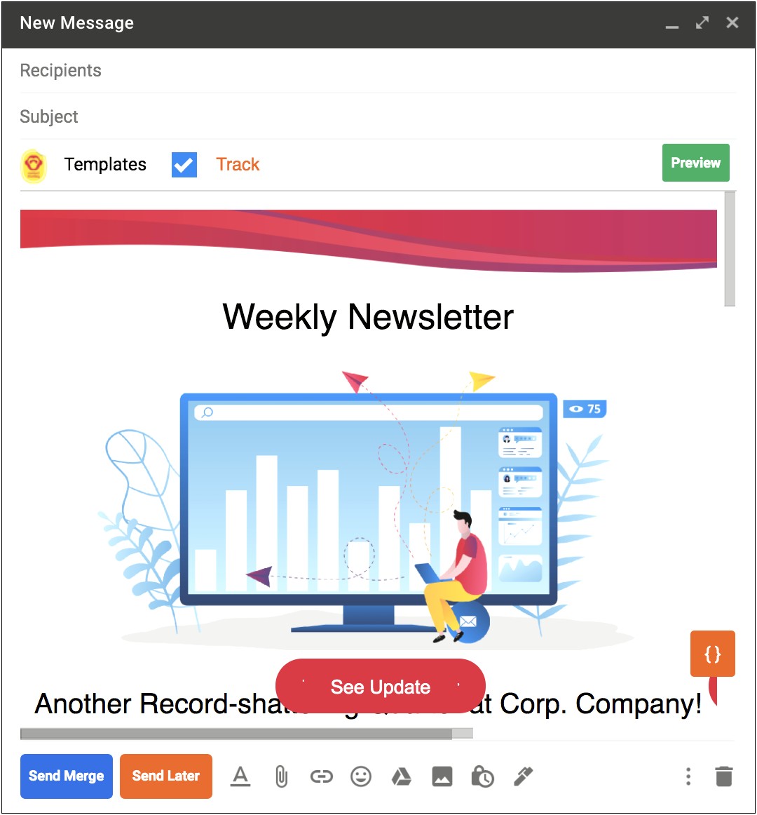 Templates For Newsletters Gmail Free Download