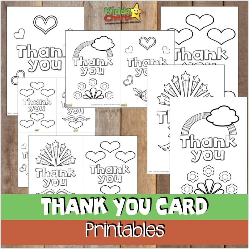 Thank You Card Design Template Download