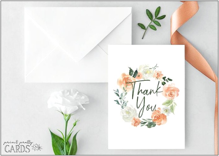 Thank You Postcard Template Free Download