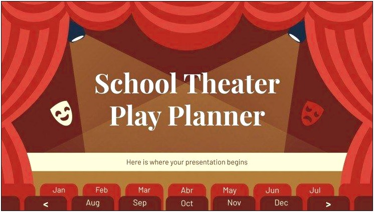 Theatre Stage Powerpoint Templates Free Download