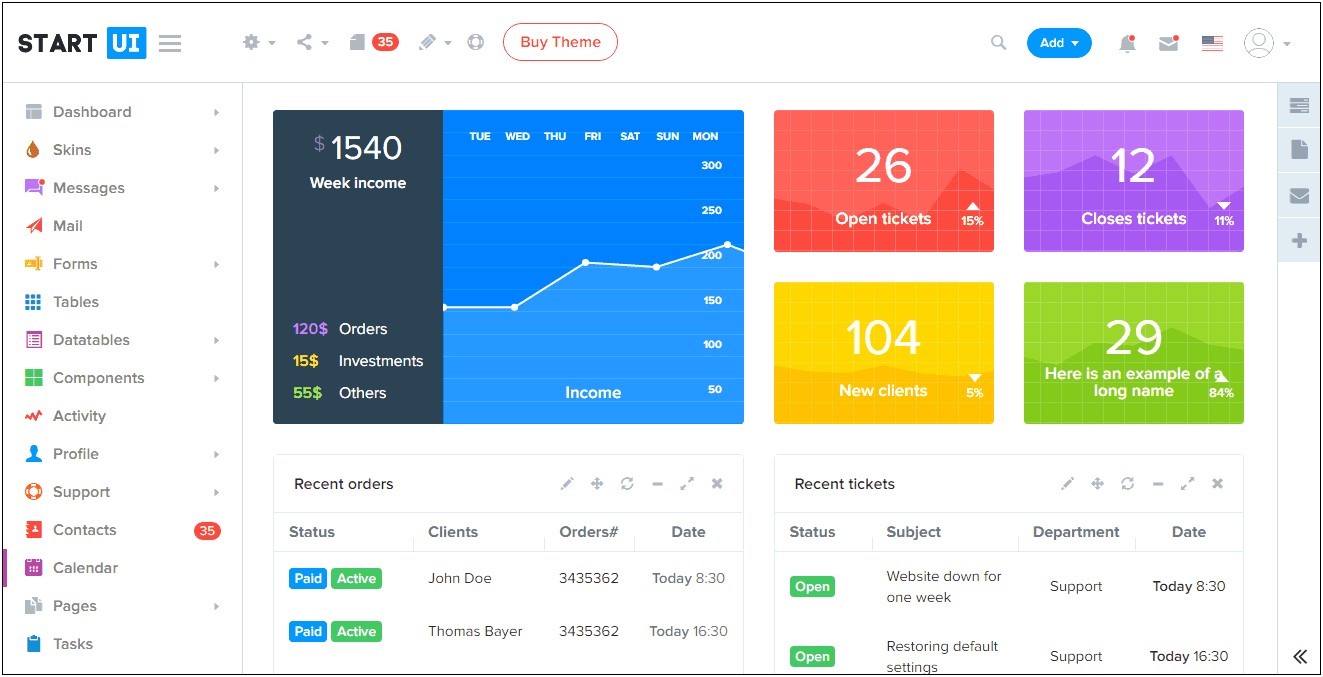 Themeforest Bootstrap Admin Templates Free Download
