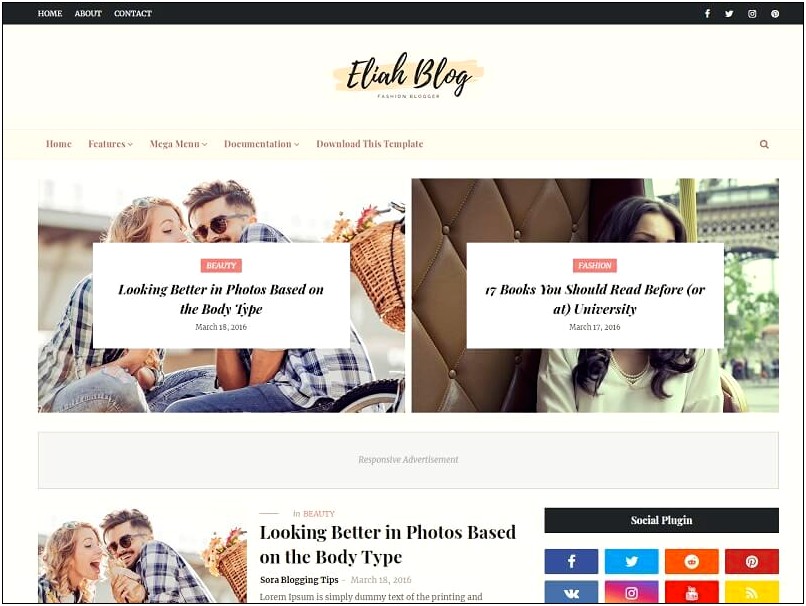 Top 10 Blogger Templates Free Download