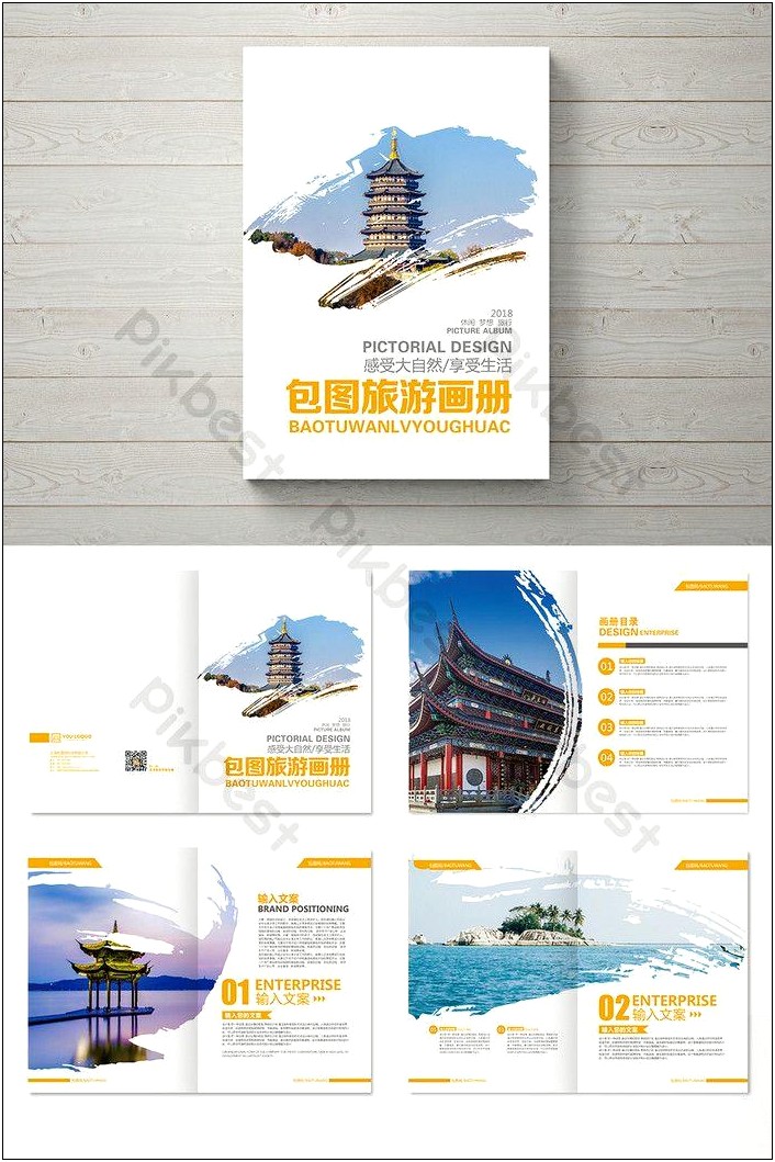 Tourism Brochure Design Templates Free Download