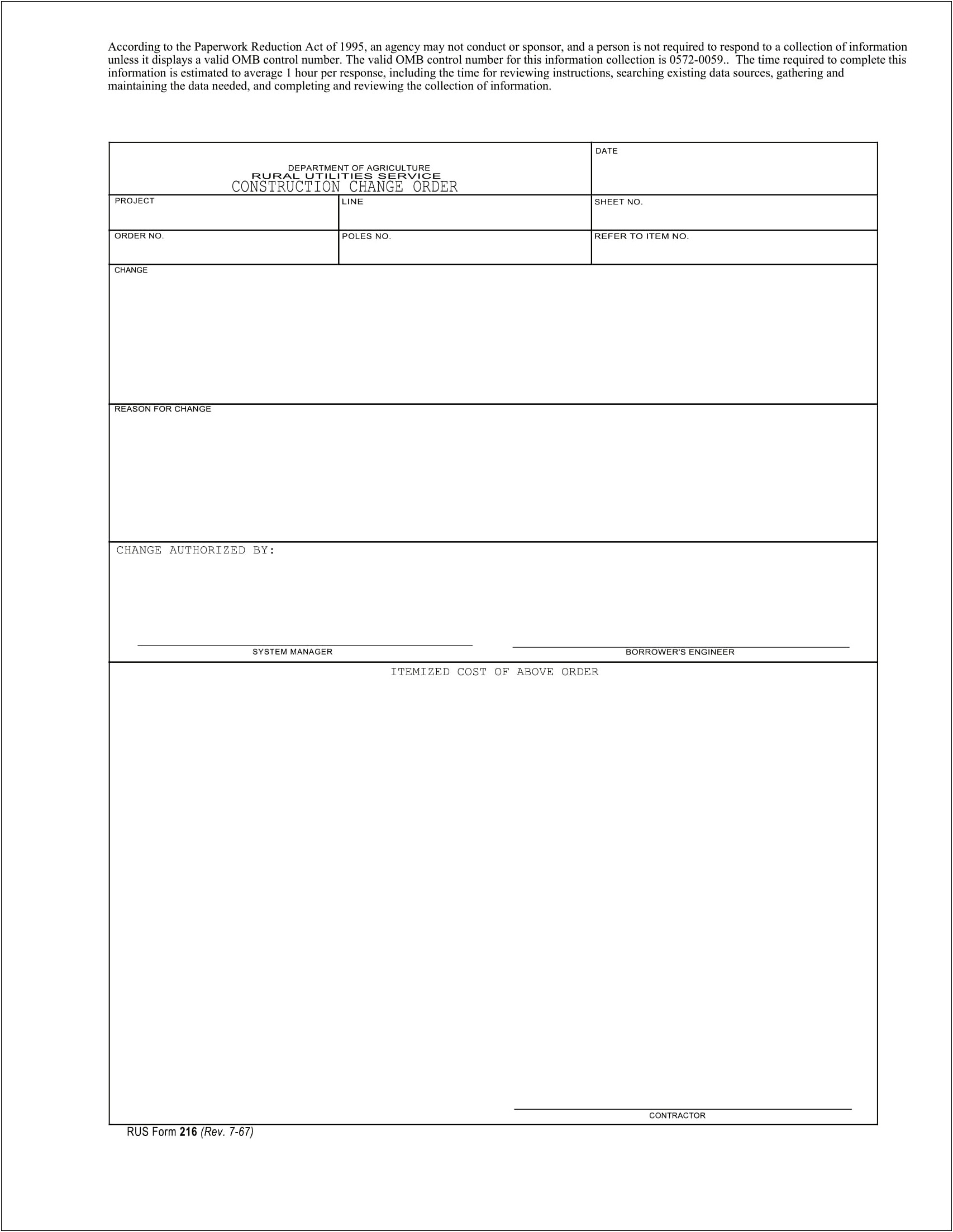 Transmittal Form Word Template Free Download