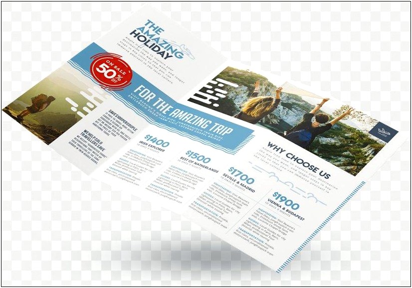 Travel Agency Brochure Templates Free Download