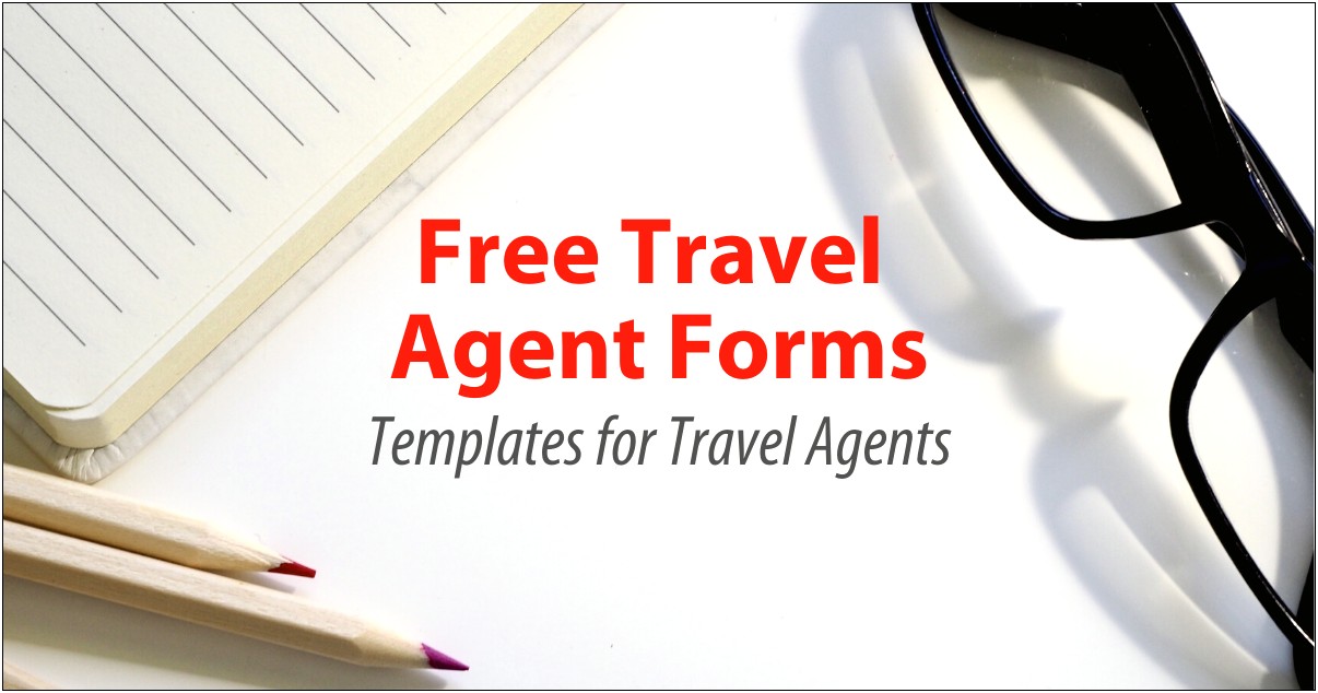 Travel Booking Form Template Free Download