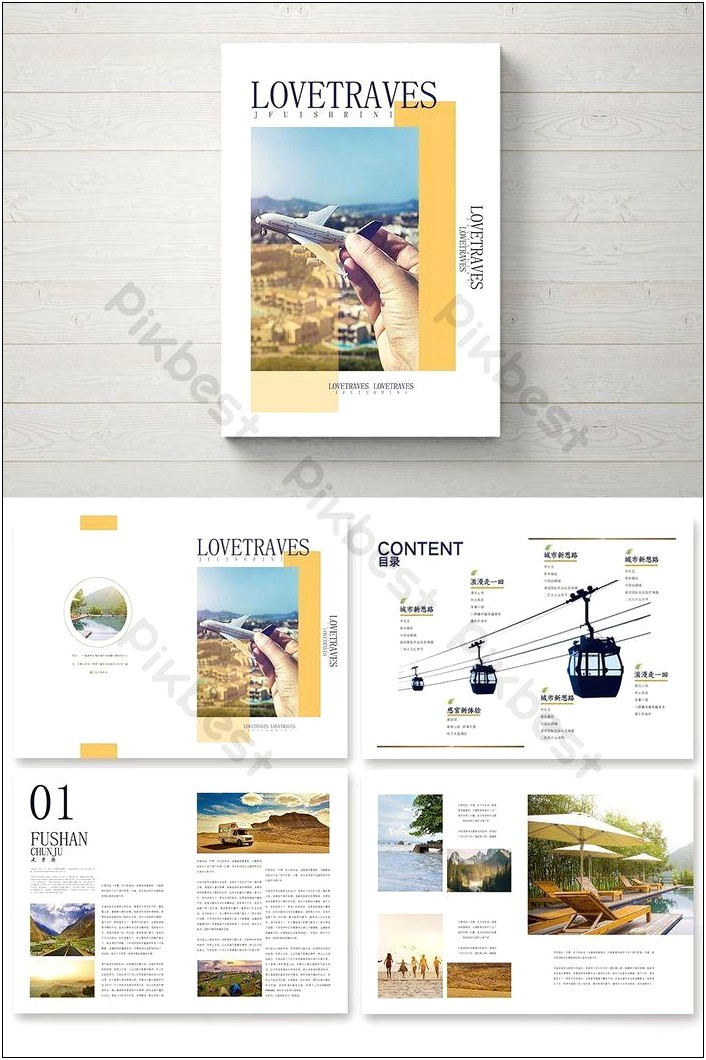 Travel Brochure Template For Microsoft Word