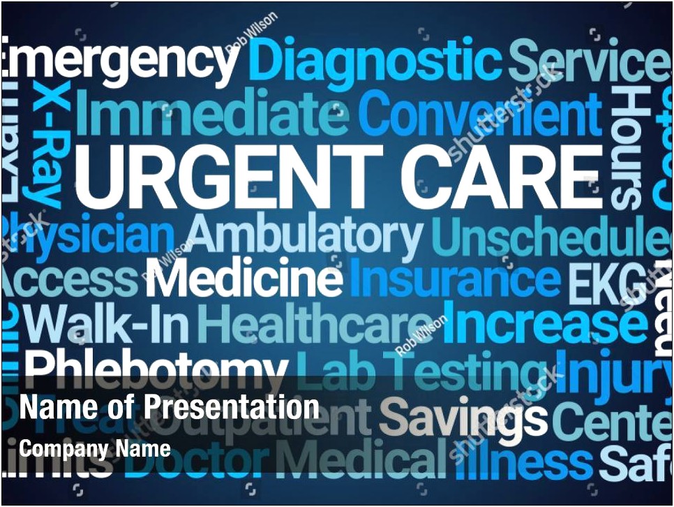 Urgent Care Ppt Templates Free Download