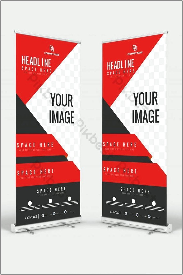 Vertical Banner Psd Template Free Download