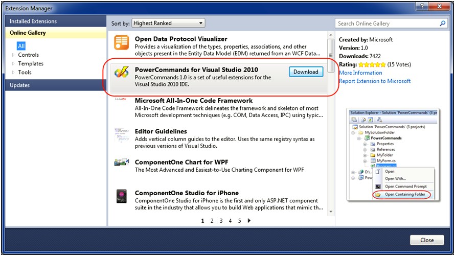 Visual Studio 2010 Express Templates Download