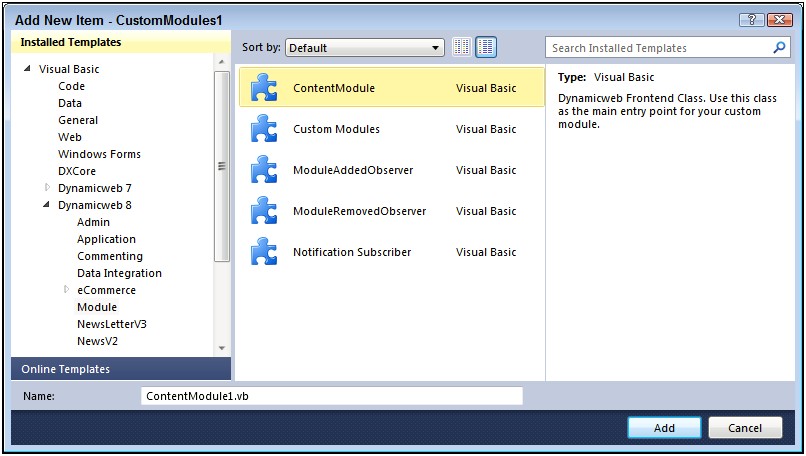 Visual Studio 2010 Templates Free Download