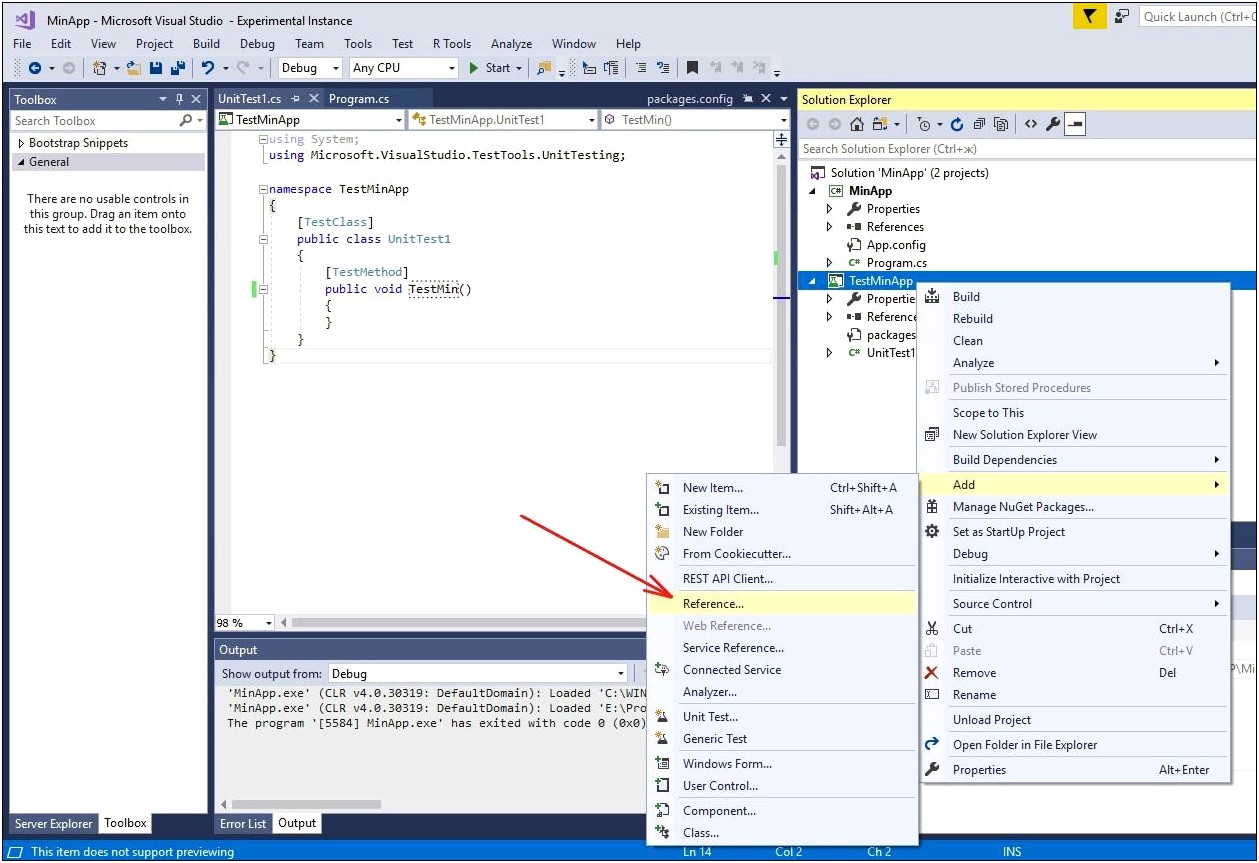 Visual Studio 2010 Test Project Template Download