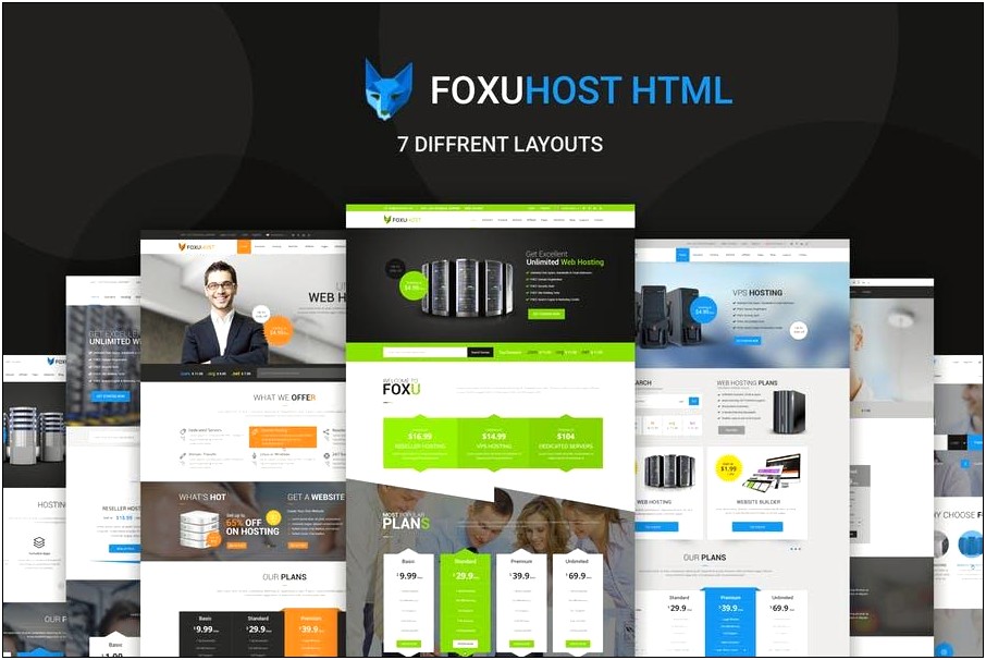 Web Hosting Html5 Templates Free Download
