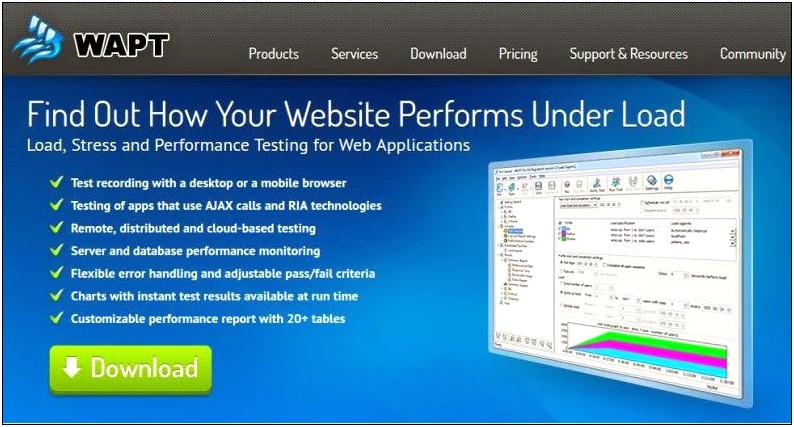 Web Performance And Load Test Project Template Download