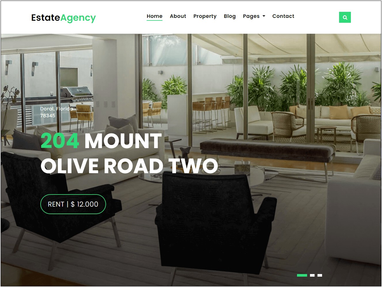 Web Template Real Estate Free Download
