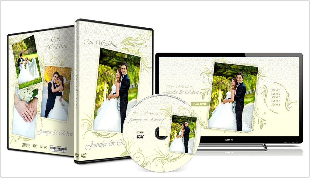 Wedding Dvd Cover Template Psd Download