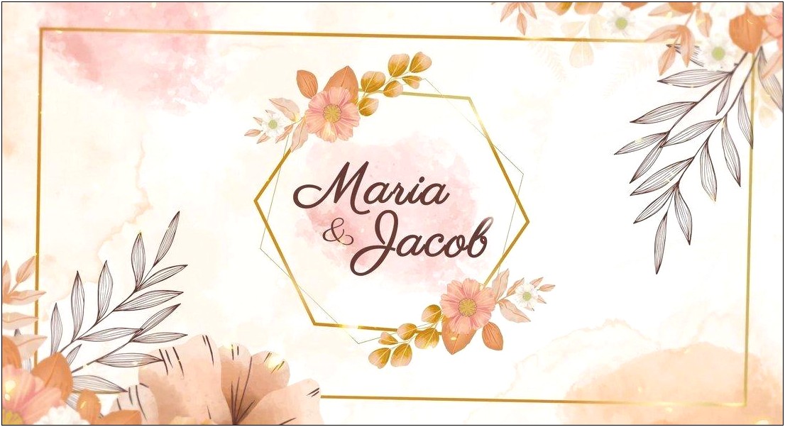 Wedding Intro Template After Effects Download