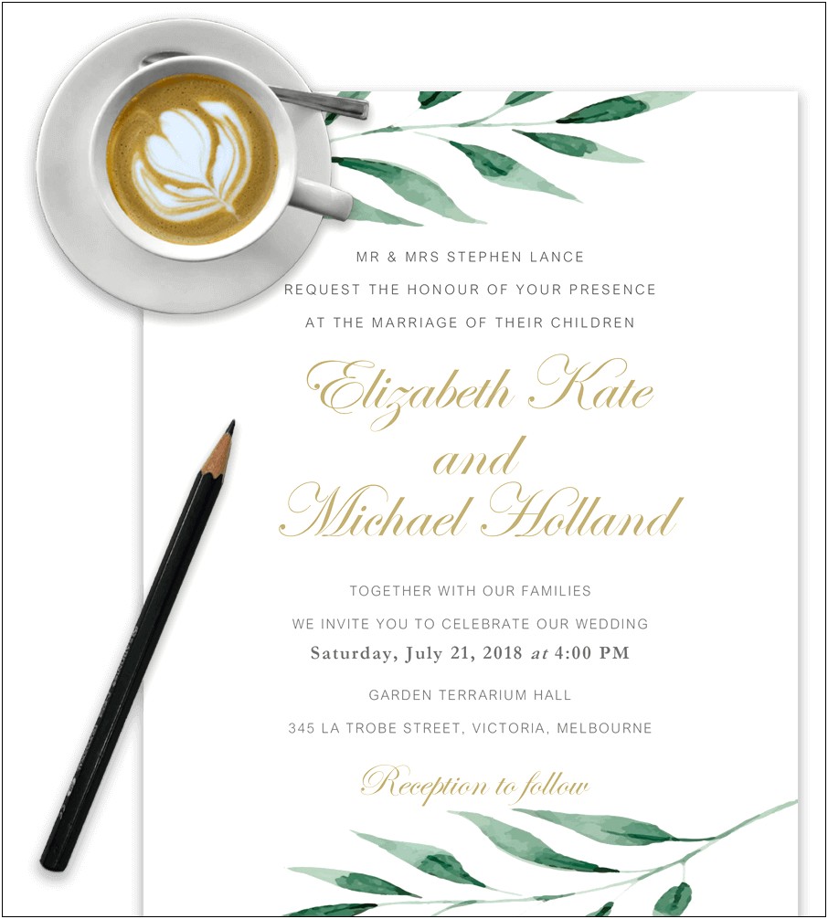 Wedding Invitation Graphics Templates Free Download