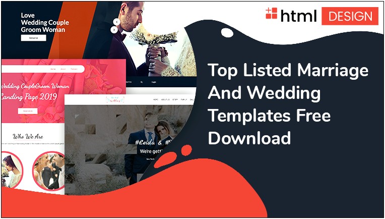Wedding Planner Html Template Free Download