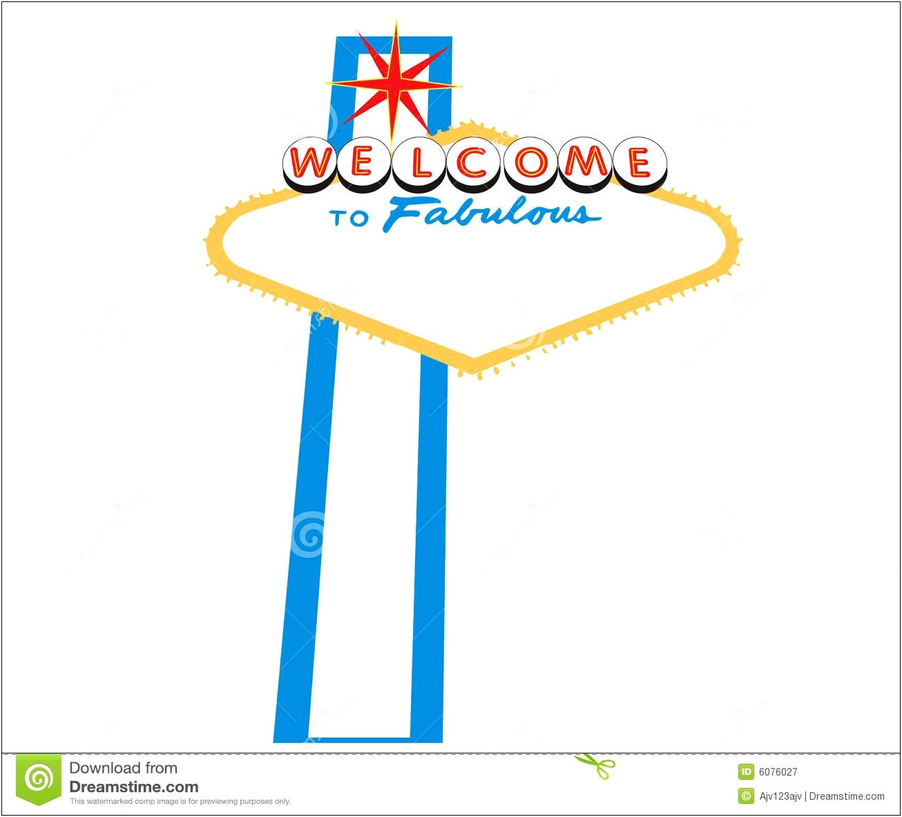 Welcome To Las Vegas Sign Template Download