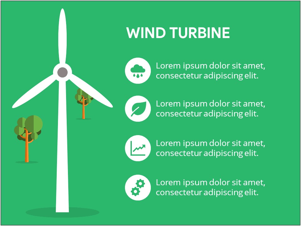 Wind Turbine Ppt Templates Free Download