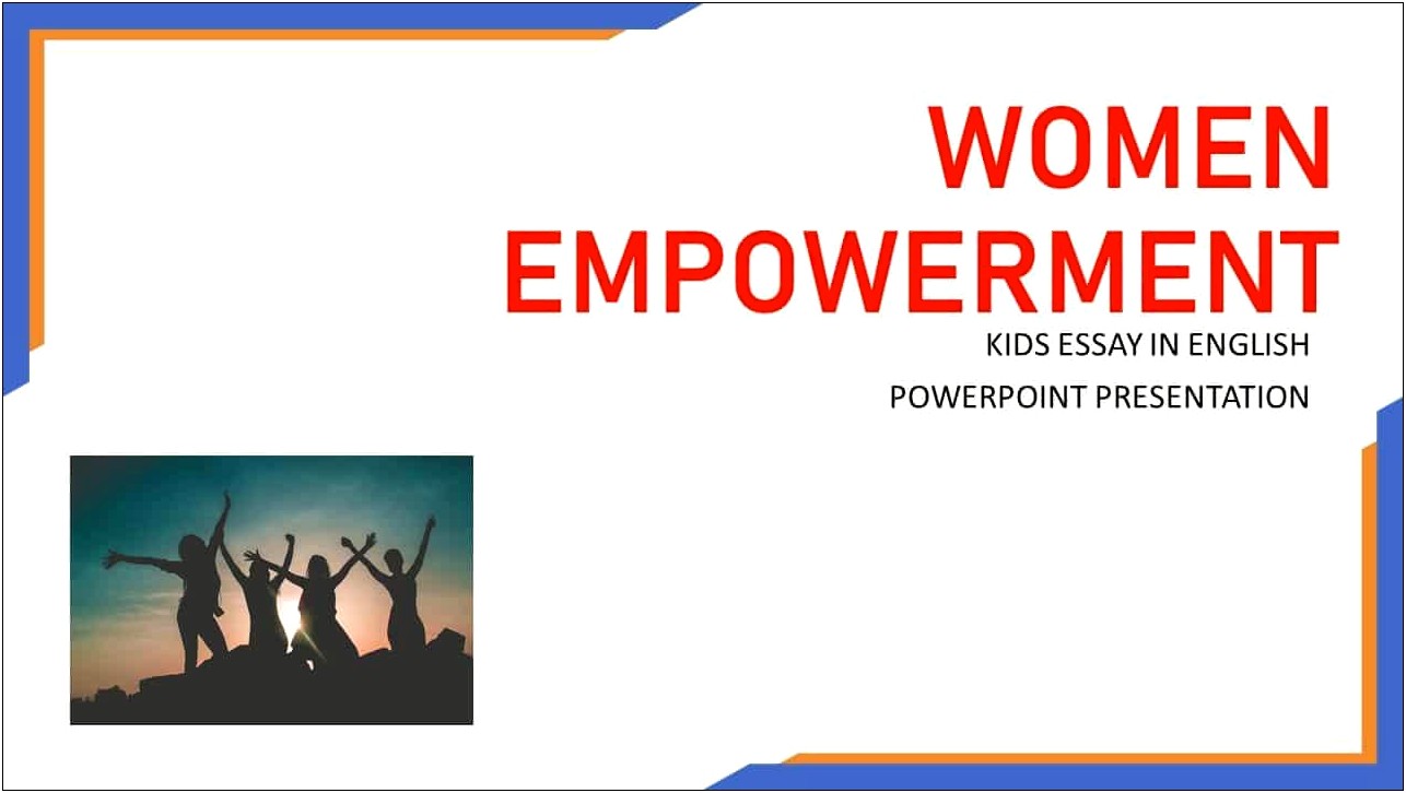 Womens Empowerment Ppt Template Download Free